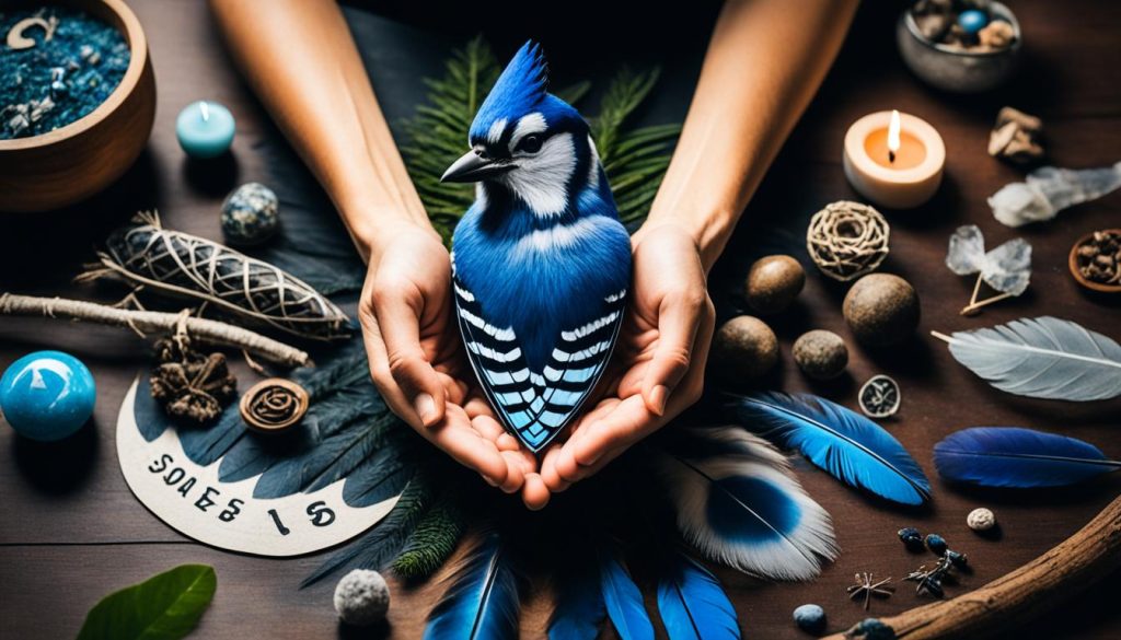 Incorporating Blue Jay Feathers in Spiritual Practices