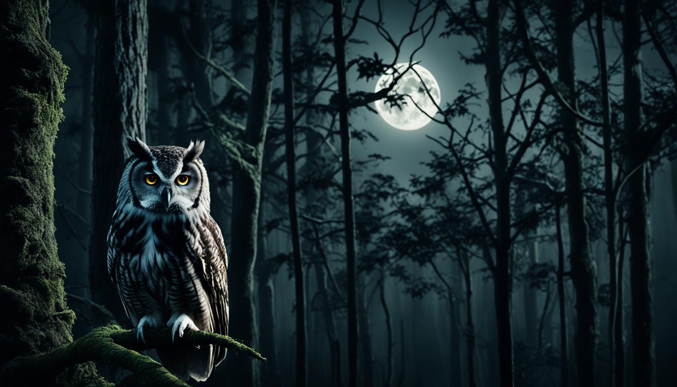 seeing an owl at night biblical meaning