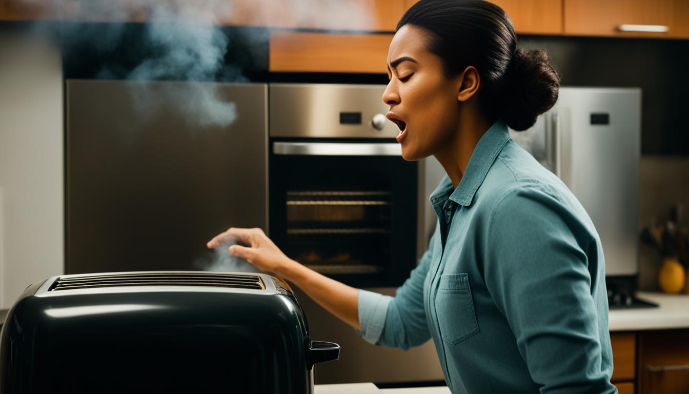 smelling burnt toast symbolism