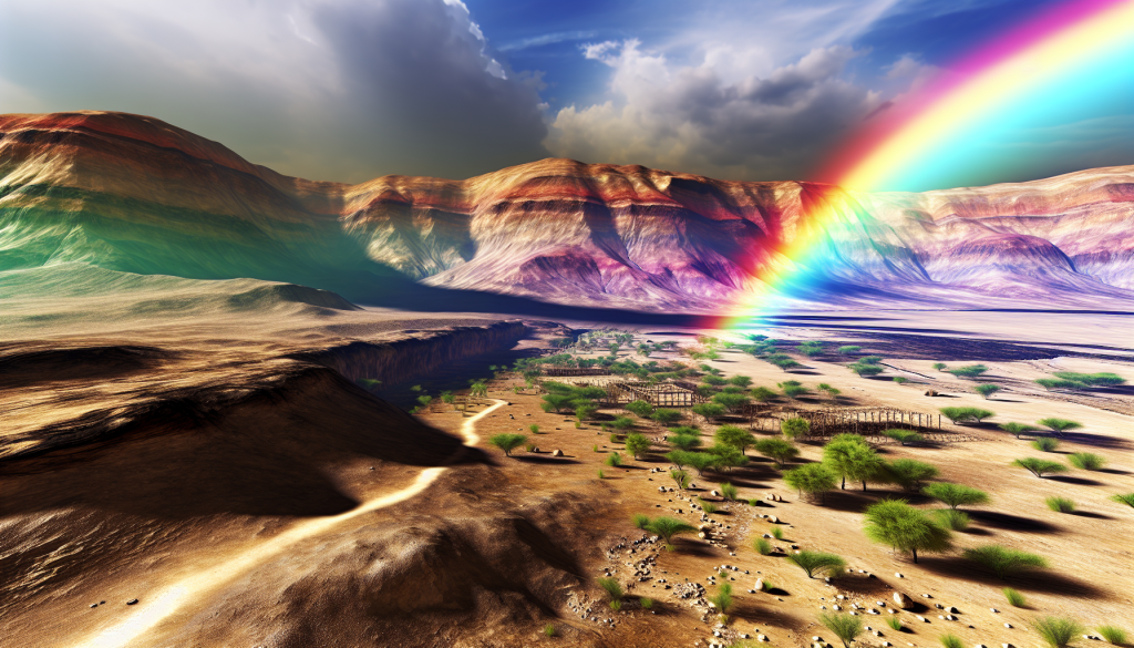 biblical meaning of seeing a rainbow