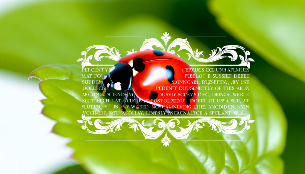 biblical meaning of ladybugs