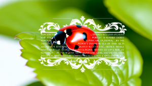 Read more about the article The Significance of Ladybugs in the Bible